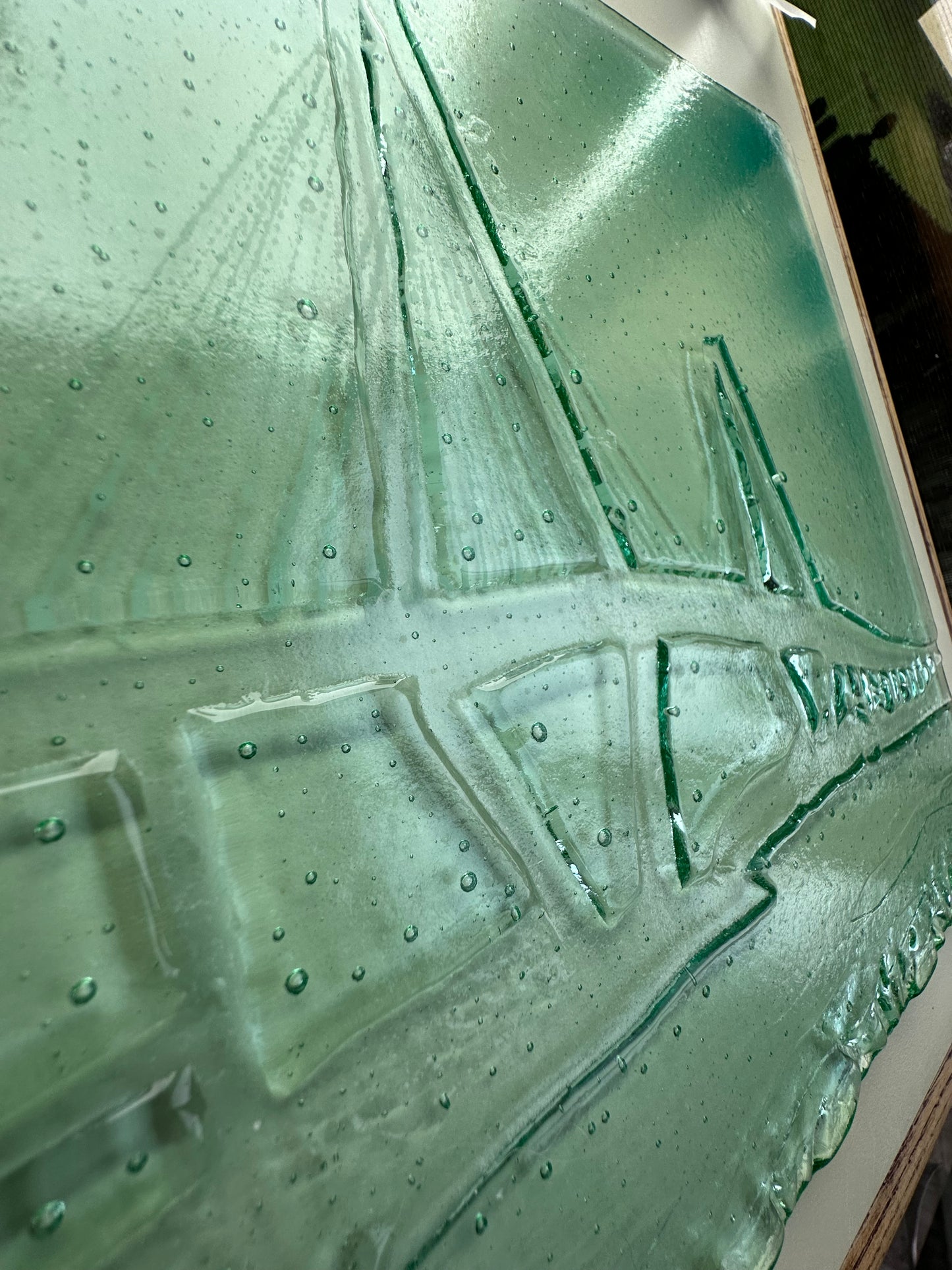 Fused Glass Kiln Carving Art 5/24/25