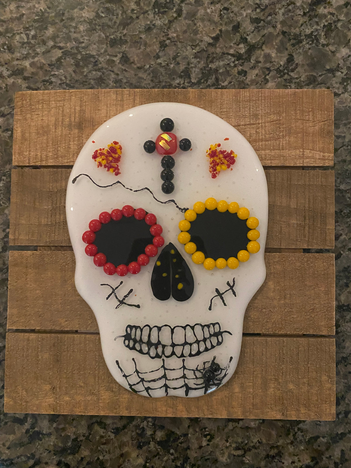 Fused Glass Skull Saturday 10/24/26 9:30am-12:30pm