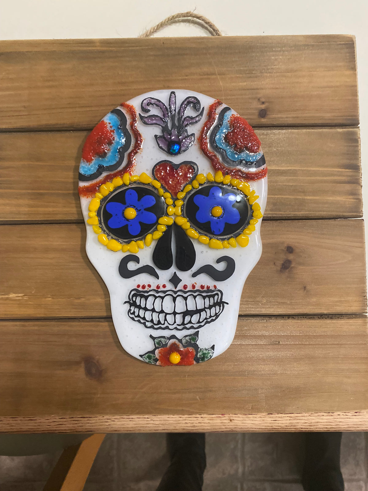 Fused Glass Skull Saturday 10/24/26 9:30am-12:30pm