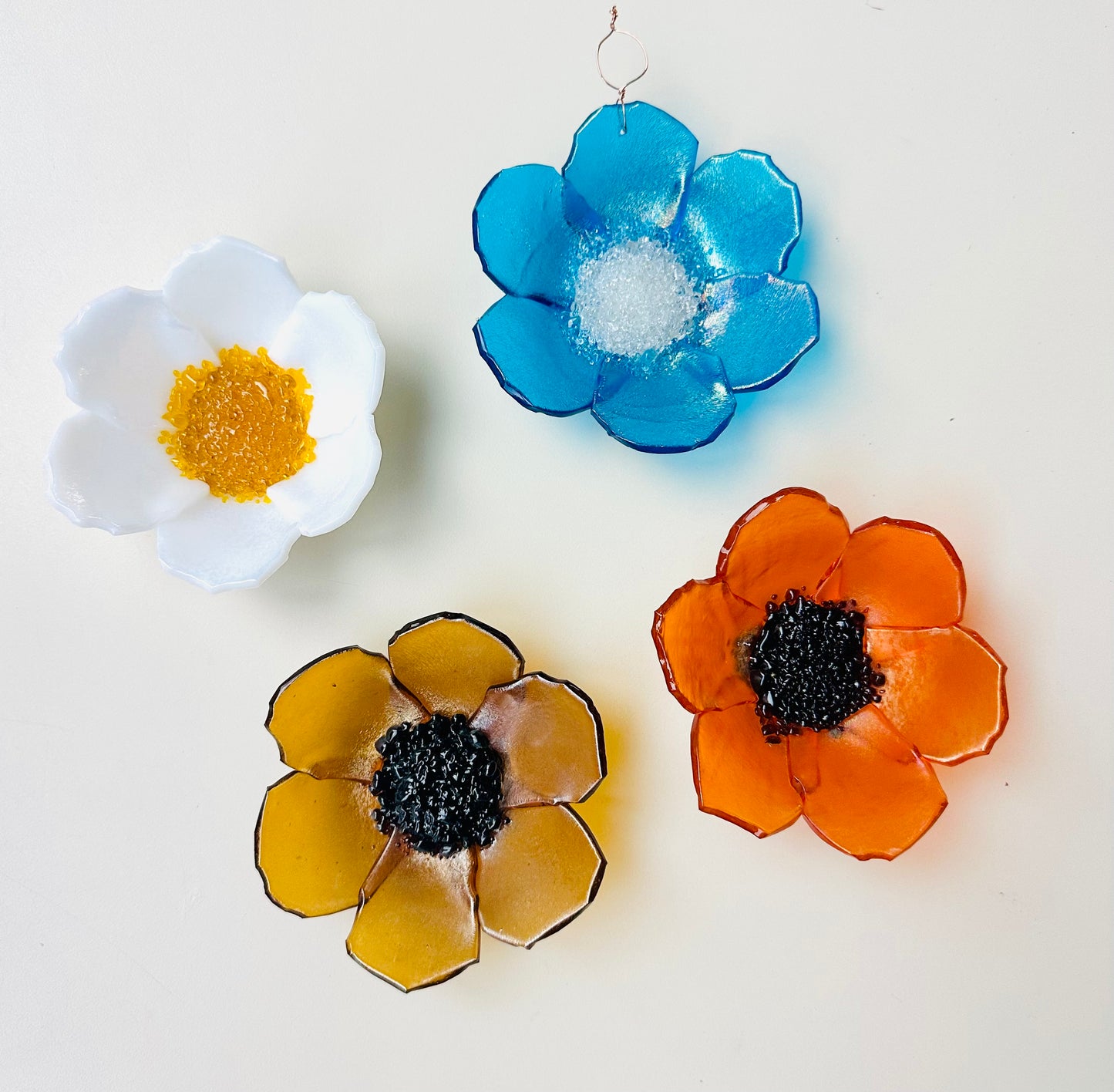 Fused Glass Flower Bowls 9/26/26