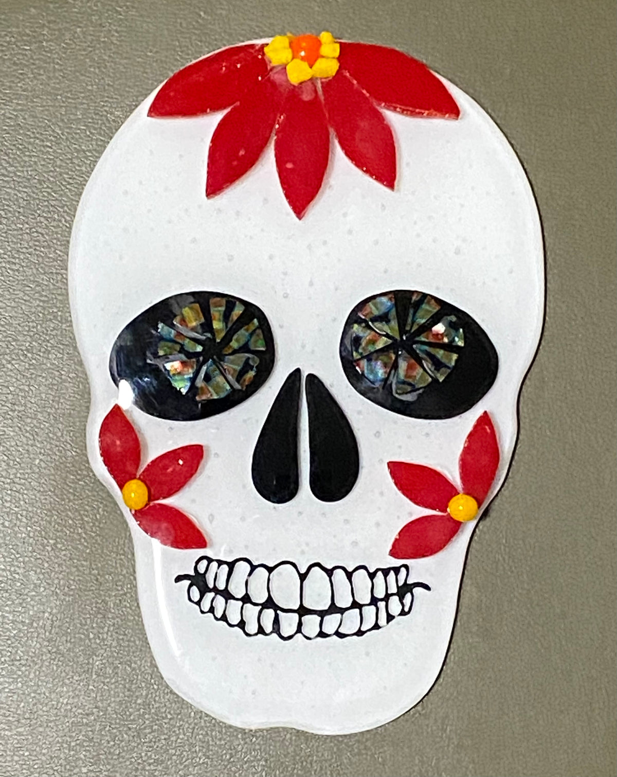 Fused Glass Skull Saturday 10/24/26 9:30am-12:30pm